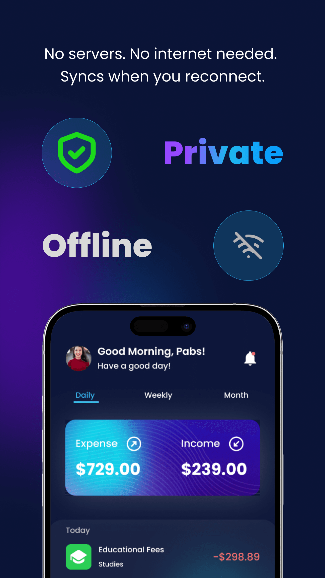 Spendigo app screenshot 5